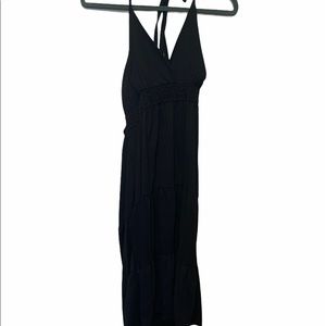 Women’s black summer dress or cover up.